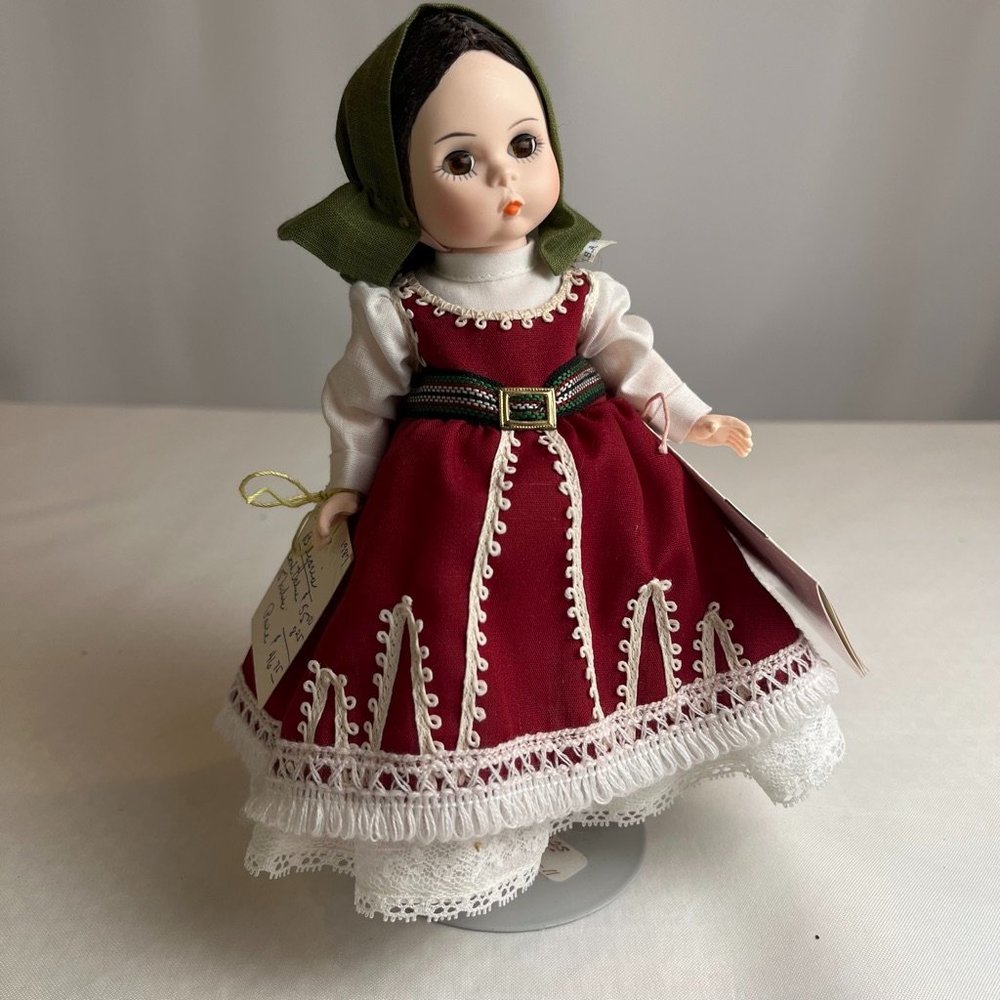 Madame Alexander | Bulgaria Doll #557 1970's Restrung Vintage Collectable Gift